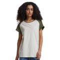 Pikkukuva 3 / 3: Urban Classics Womens/Ladies Contrast Raglan T-Shirt