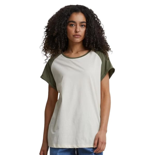 Urban Classics Womens/Ladies Contrast Raglan T-Shirt