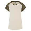 Pikkukuva 1 / 3: Urban Classics Womens/Ladies Contrast Raglan T-Shirt
