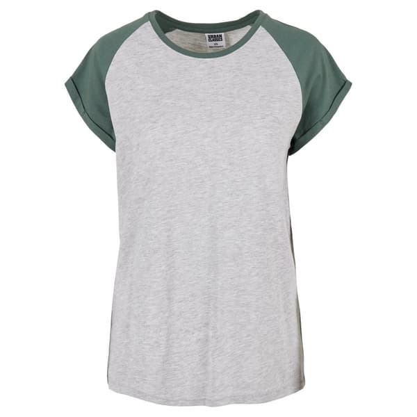 Urban Classics Womens/Ladies Contrast Raglan T-Shirt