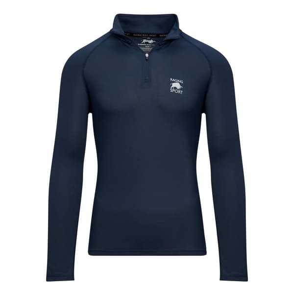 Raging Bull Mens Performance Quarter Zip Long-Sleeved Track Top