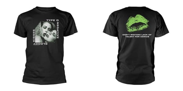 TYPE O NEGATIVE - T-SHIRT, BLOODY KISSES M