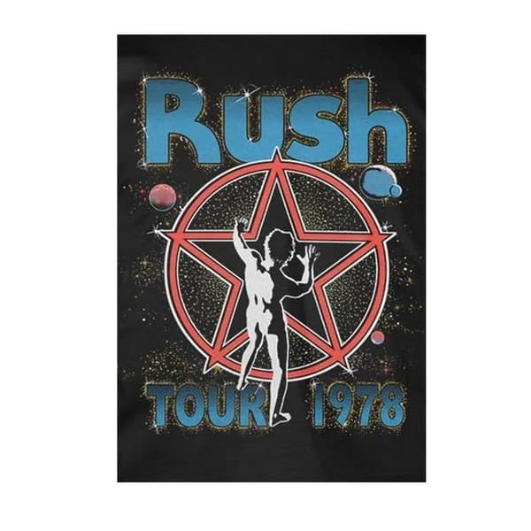 Rush Unisex Vortex T-shirt til voksne