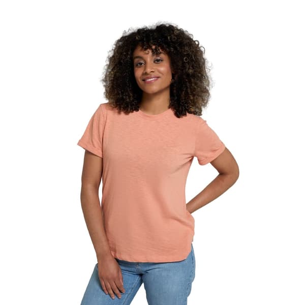 Animal Ava Organic Stickad T-shirt, dam/dam