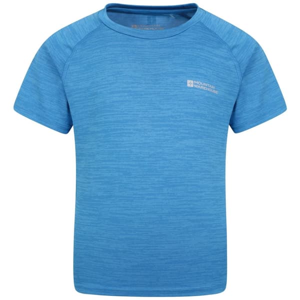Mountain Warehouse Barn/Kids Field enfärgad T-shirt Cobalt 7-8 Years