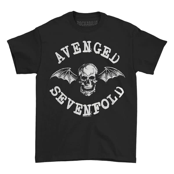Avenged Sevenfold Unisex vuxen Deathbat T-shirt