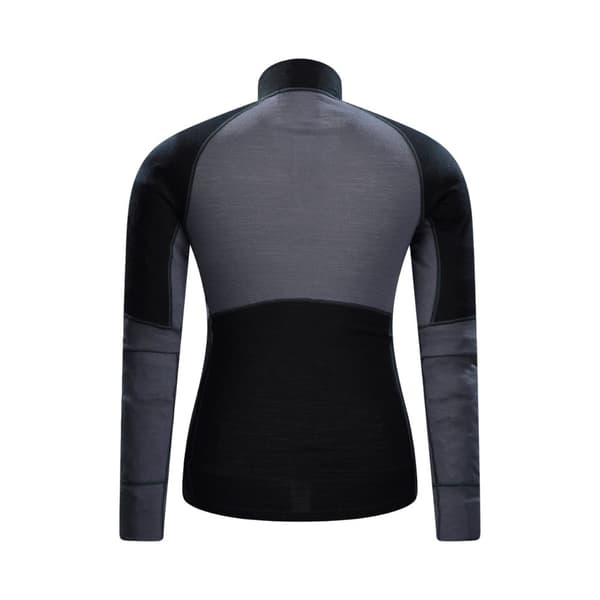 Mountain Warehouse Mens Ultra Merino Wool Zip Neck Base Layer Top