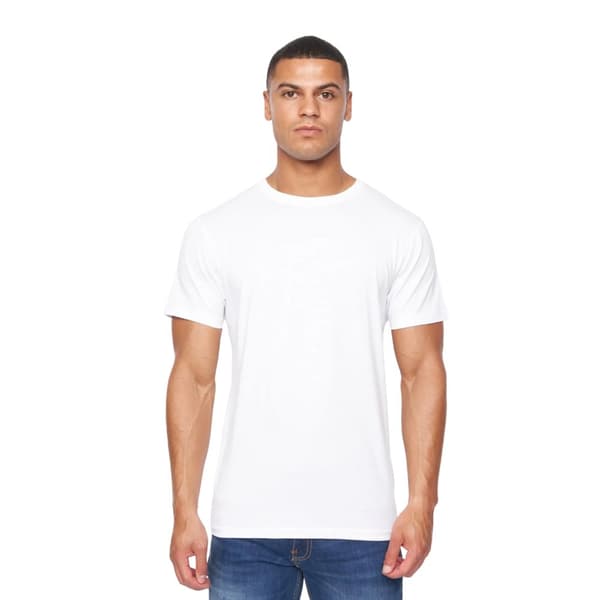 Duck and Cover Mens Caplaz Plain T-Shirt (Pack of 5)