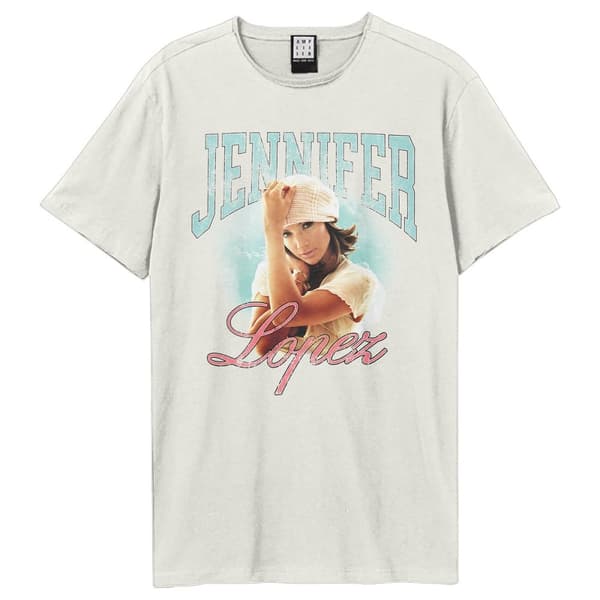 Amplified Unisex Adult Jennifer Lopez T-Shirt