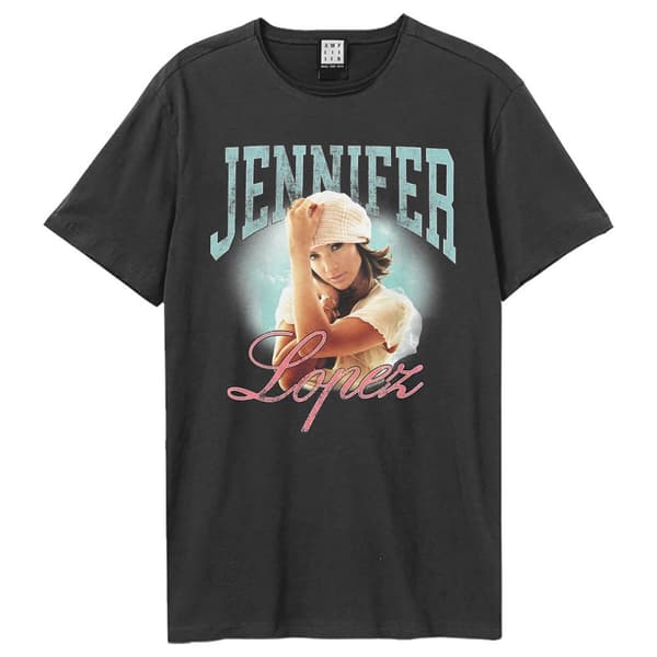 Amplified Unisex Adult Jennifer Lopez T-Shirt
