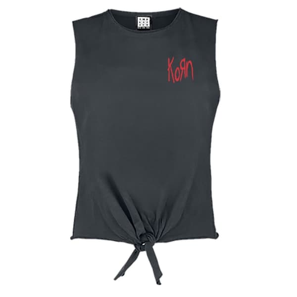 Amplified Dam/Ladies Lineart Issues Korn Ärmlös T-shirt