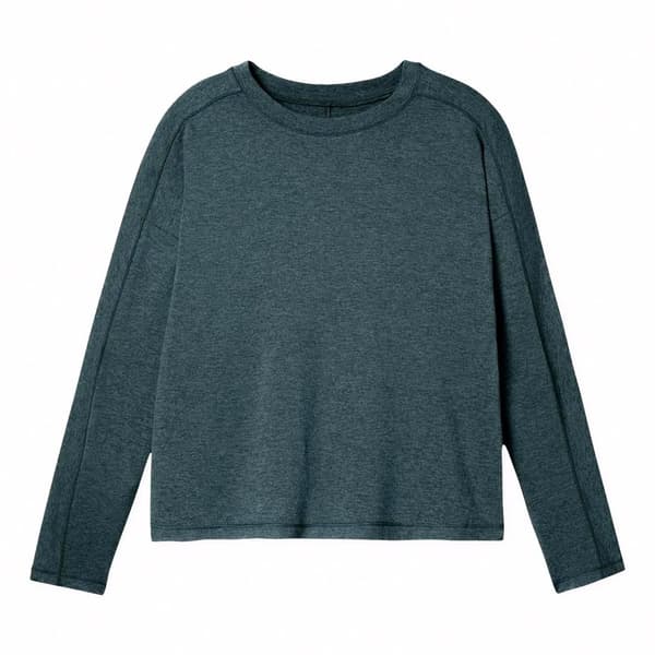 Girlfriend Collective Womens/Ladies Reset Fitted Long-Sleeved T-Shirt