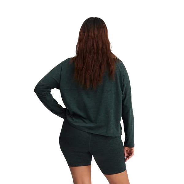 Girlfriend Collective Womens/Ladies Reset Fitted Long-Sleeved T-Shirt