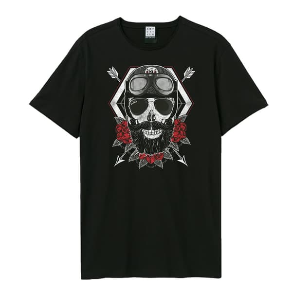 Amplified Unisex T-shirt för vuxna Ride Or Die Black M