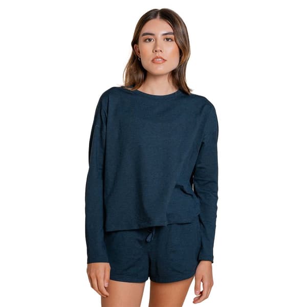 Girlfriend Collective Womens/Ladies Reset Long-Sleeved T-Shirt