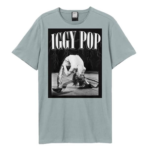 Amplified Unisex Adult Pop On Stage Iggy Pop T-Shirt