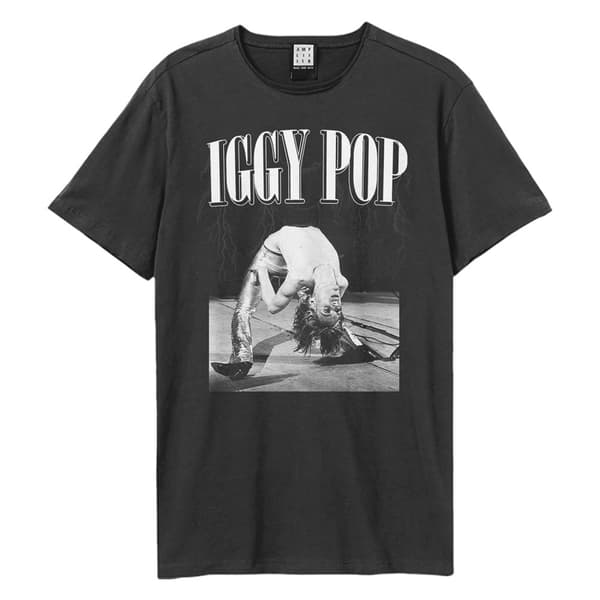 Amplified Unisex Vuxen Pop On Stage Iggy Pop T-shirt