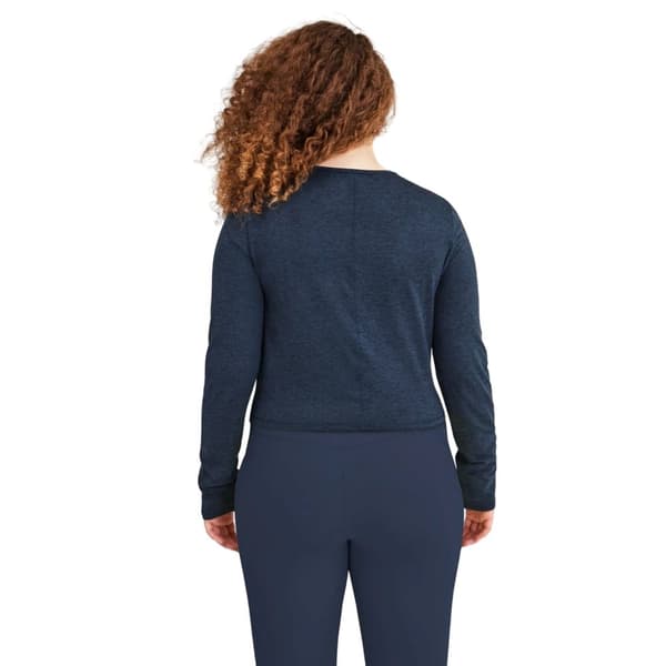Girlfriend Collective Womens/Ladies Reset Lift Cropped Long-Sleeved T-Shirt
