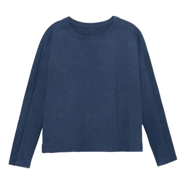 Girlfriend Collective Womens/Ladies Reset Lift Cropped Long-Sleeved T-Shirt