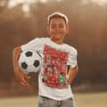 Miniatyrbild 5 av 5: *REA* Liverpool sports  t-shirt med spelare tryck fram mjuk sportströja YNWA