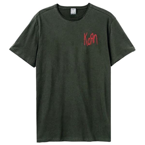 Amplified Unisex Adult Lineart Issues Korn T-Shirt