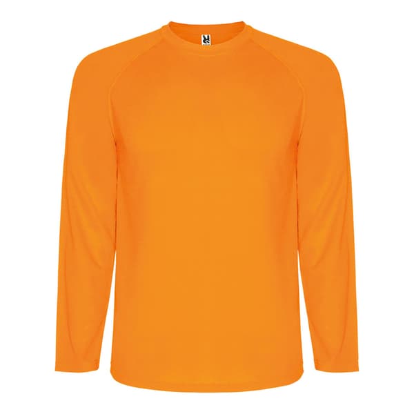 Roly Mens Montecarlo Long-Sleeved Sports T-Shirt