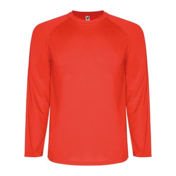 Roly Mens Montecarlo Long-Sleeved Sports T-Shirt