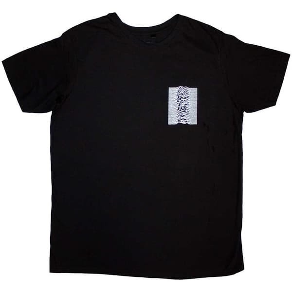 Joy Division Unisex Adult Pulsar Pocket Wave Back Print T-Shirt