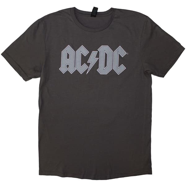 AC/DC Unisex Adult Have A Drink On Me Back Print T-Shirt Grey XL