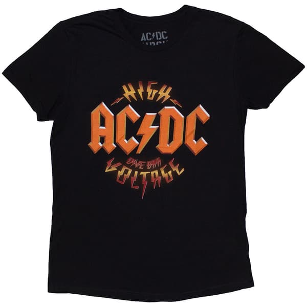 AC/DC Dam/Ladies - High Voltage Dive Bar - T-shirt med ryggtryck