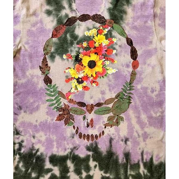 Grateful Dead Unisex Adult Dead Leaves & Bouquet T-Shirt