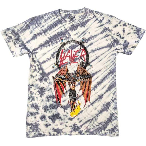 Slayer T-shirt Unisex Vuxen med bevingat krucifix