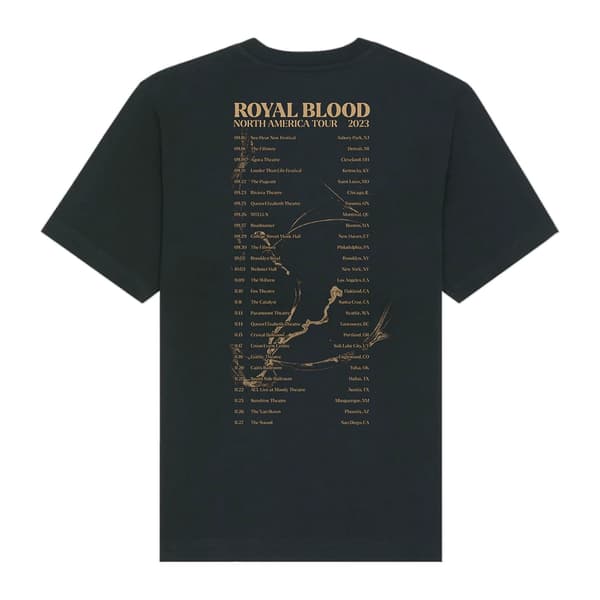 Royal Blood Unisex Adult Entangled Logo T-Shirt