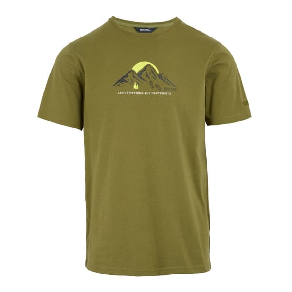 Regatta Mens Leave Nothing But Footprints Cline IX T-Shirt
