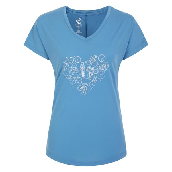 Regatta Womens/Ladies Calm Cycle T-Shirt Niagara Blue 8 UK