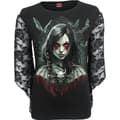 Miniatyrbillede 1 af 2: Spiral Direct Womens/Ladies Hallow´s Eve Long-Sleeved T-Shirt