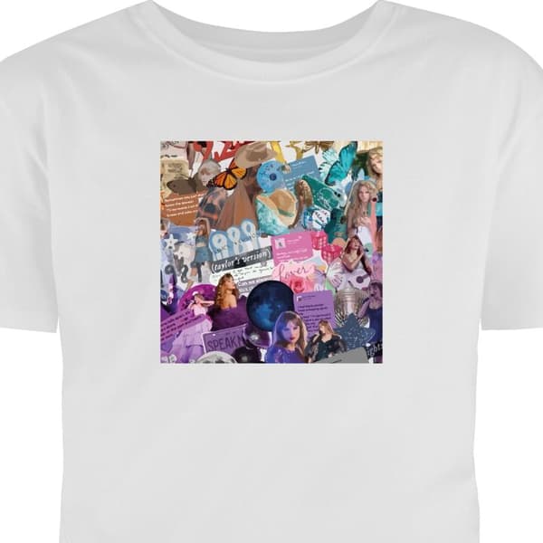 T-shirt för Barn | Klassisk Barn-T-shirt Taylor Swift Vit 9-11 År