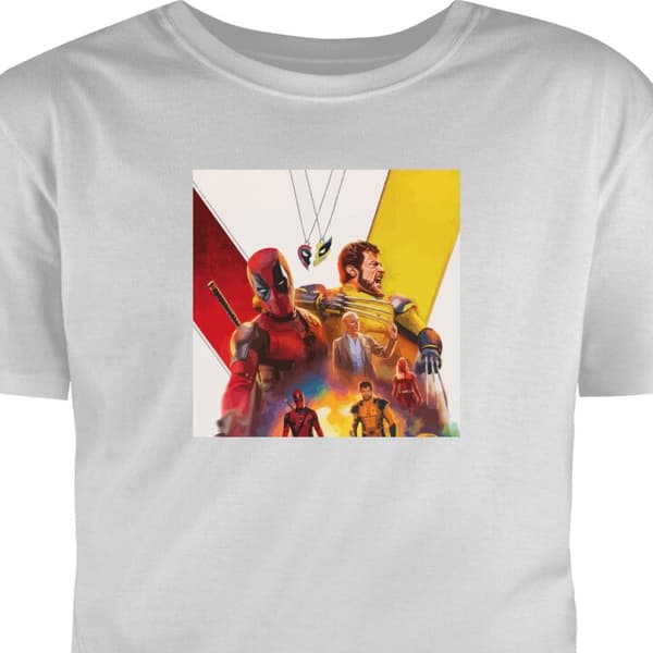 T-shirt för Barn | Klassisk Barn-T-shirt Wolverine Deadpool