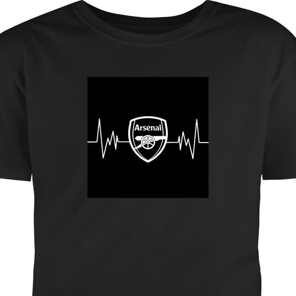 T-shirt för Barn | Klassisk Barn-T-shirt Arsenal Svart 7-8 År