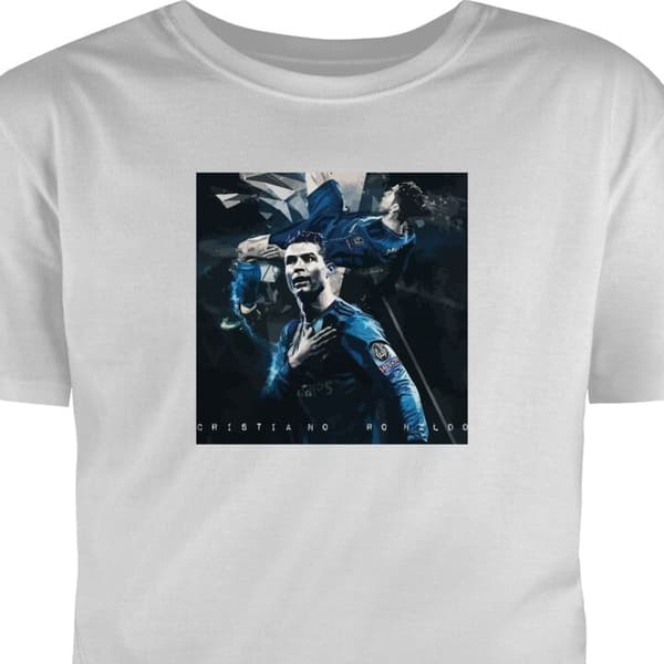 T-shirt til Børn | Klassisk Børne T-shirt Ronaldo