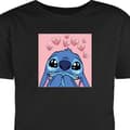 Miniatyrbild 1 av 10: T-shirt för Barn | Klassisk Barn-T-shirt Stitch Svart 9-11 År