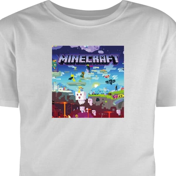 T-skjorte for Barn | Klassisk Barn-T-skjorte Minecraft