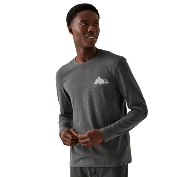 Regatta Mens Maylow Mountain Långärmad T-shirt