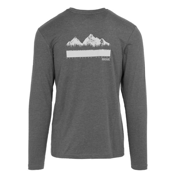 Regatta Mens Maylow Mountain Långärmad T-shirt