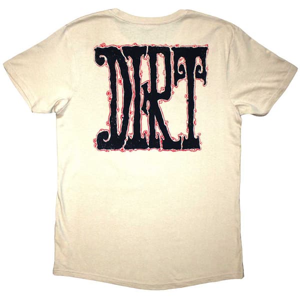Alice In Chains Unisex Adult Dirt Back Print T-Shirt