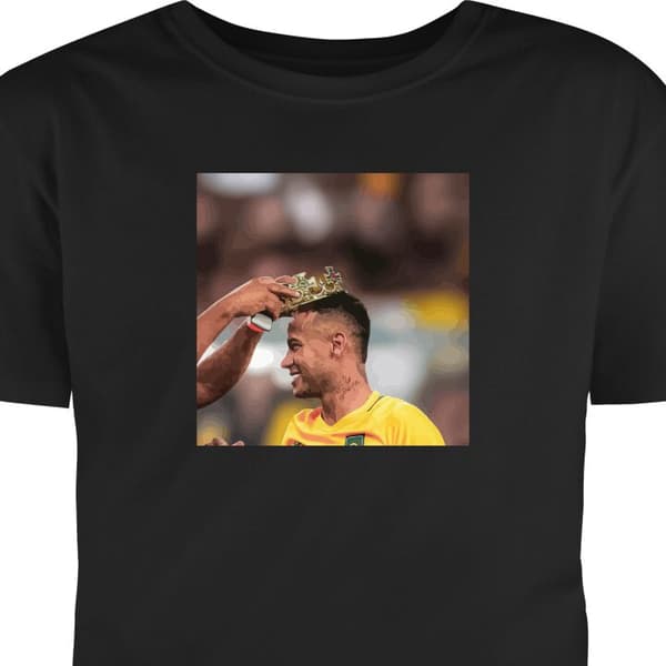 T-shirt til Børn | Klassisk Børne T-shirt Neymar