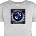 Miniatyrbillede 1 af 10: T-shirt til Børn | Klassisk Børne T-shirt BMW Grå 12-13 År