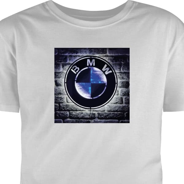 T-shirt til Børn | Klassisk Børne T-shirt BMW Grå 12-13 År