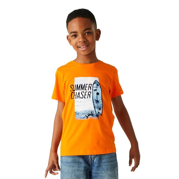 Regatta Childrens/Kids Bosley VII Surfboard T-Shirt