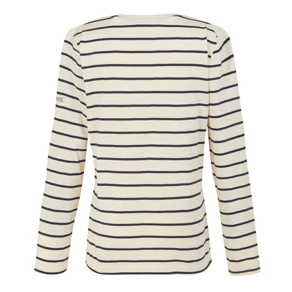 Regatta Dam/Ladies Federica II Stripe Långärmad T-shirt